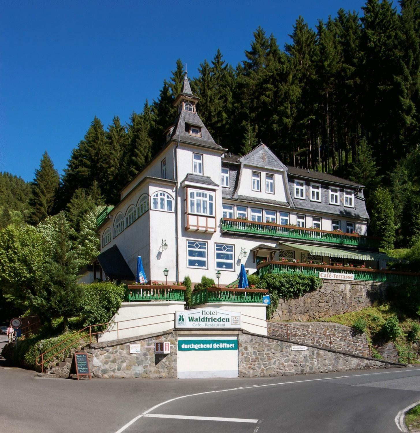 Flair-Hotel Waldfrieden Oberweißbach Εξωτερικό φωτογραφία