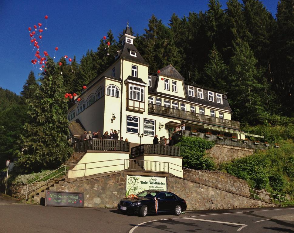 Flair-Hotel Waldfrieden Oberweißbach Εξωτερικό φωτογραφία